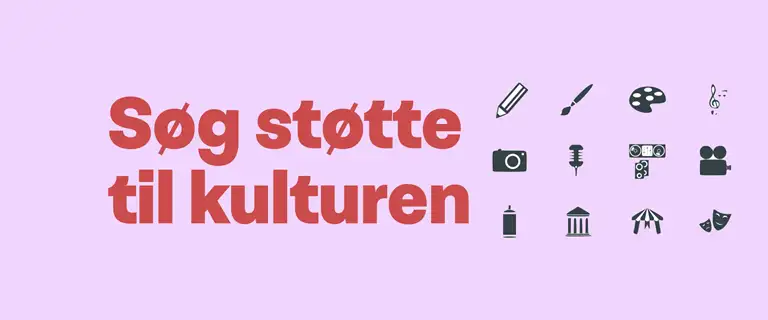 Søg støtte til kulturen