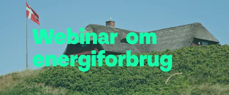 Webinar om energiforbrug